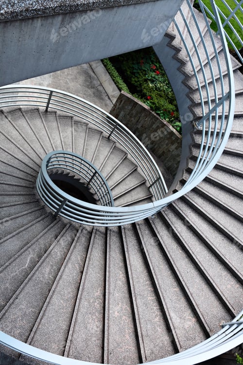 Preview: spiraling stair