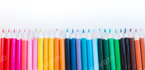 Preview: Colorful arrangement of pencils