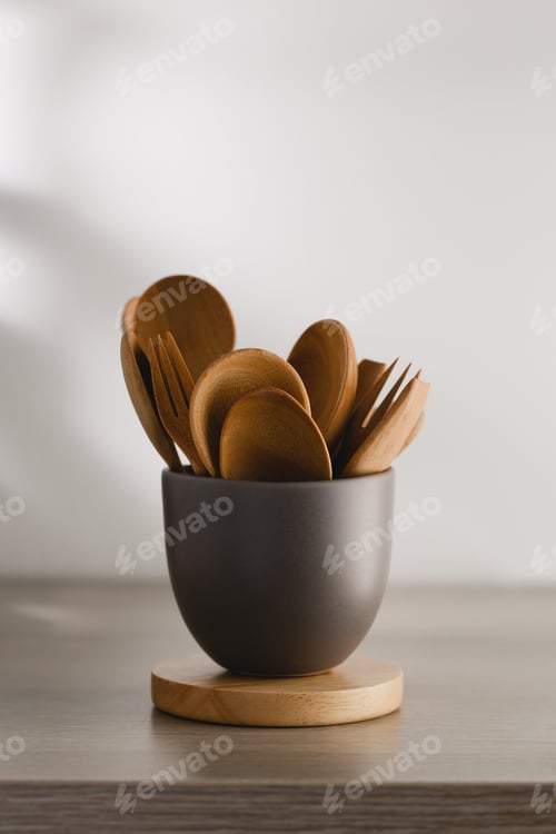 Preview: Wooden spoons and wood forks