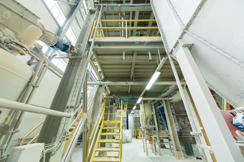 Preview: Fiberglass industry production of glass line at factory