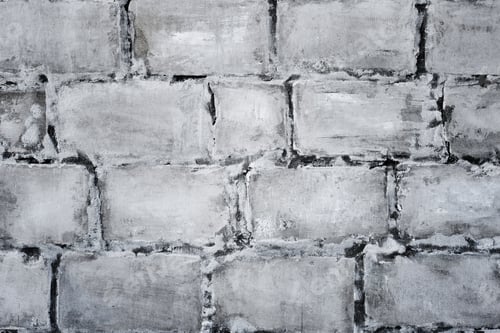 Preview: White brick masonry texture background