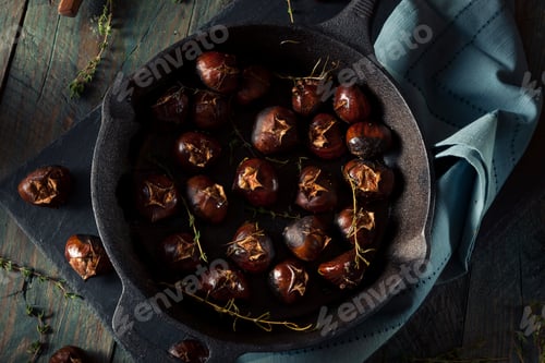 Preview: Organic Roasted Chestnuts with Herbs