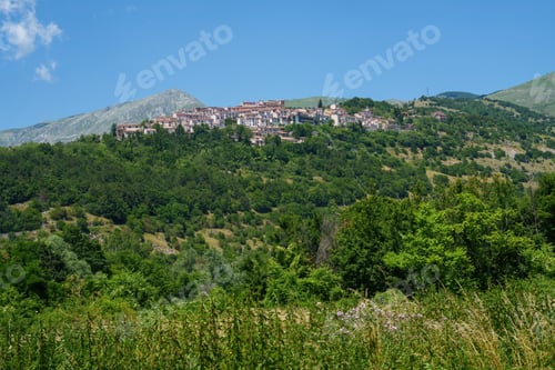 Preview: Alfedena, old town at Abruzzo National Park