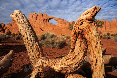 Preview: Skyline Arch Sunset At Arches National Park, Utah