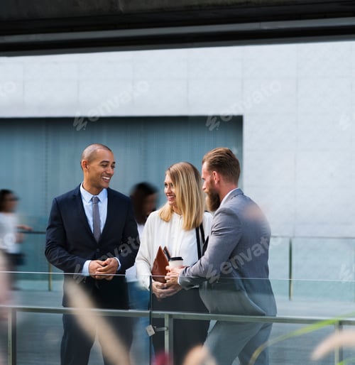 Preview: Business people spending some time together