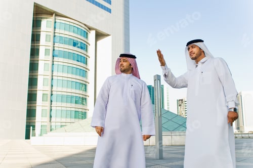 Preview: Middle eastern businessmen