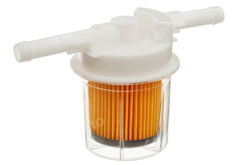 Preview: Car fuel filter, isolated on white background