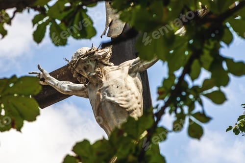 Preview: Statue of Jesus Christ crucified on the cross