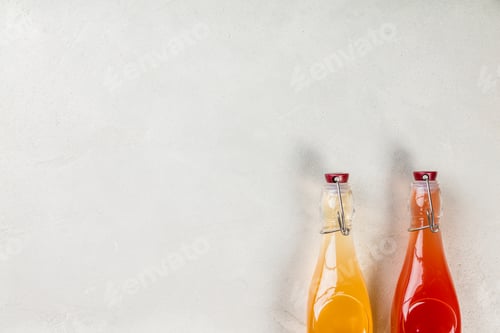 Preview: Two Bottles of Refreshing Homemade Juice Drinks