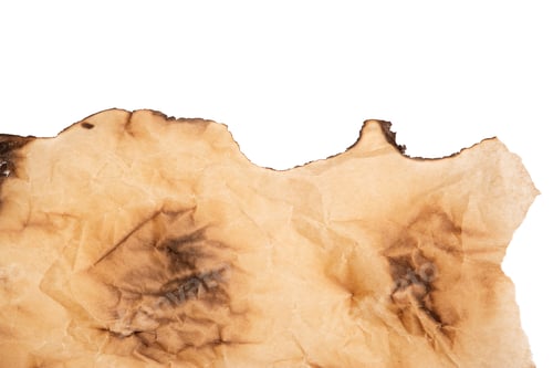 Preview: Old burnt paper
