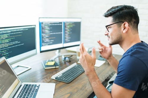 Preview: Handsome Hispanic Programming Professional Hoping For Luck