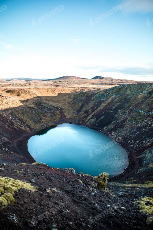 Preview: Reservoir on a mountain