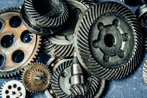 Preview: Gears from an old industrial machine