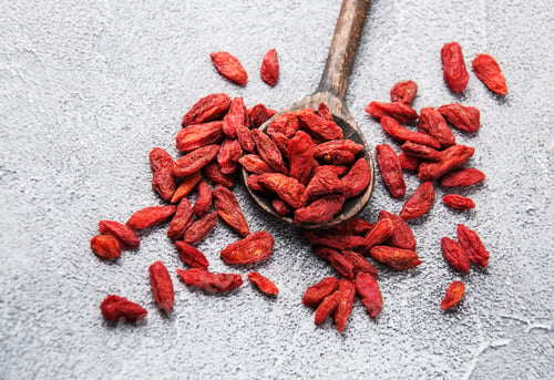 Preview: dry red goji berries