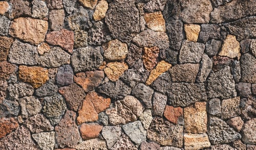 Preview: Wild stone wall texture background.