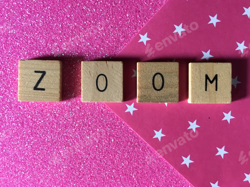 Preview: ZOOM on pink background