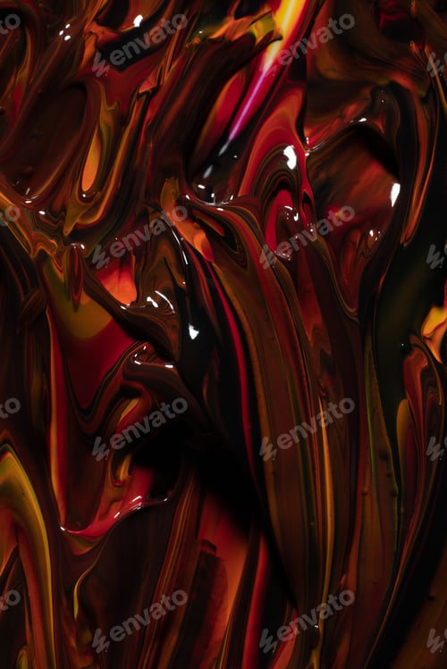 Preview: Mix of thick fresh paint