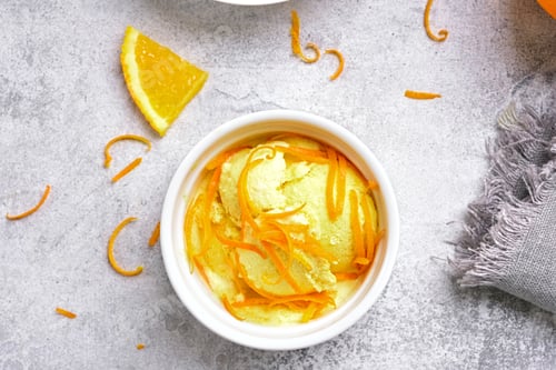 Preview: Tasty orange ice cream