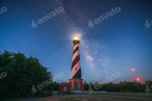 Preview: Cape Hatteras Lighthouse in the Outer Banks of North Carolina, USA