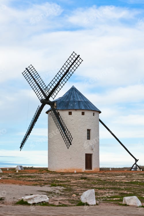 Preview: Old Spanish windmill