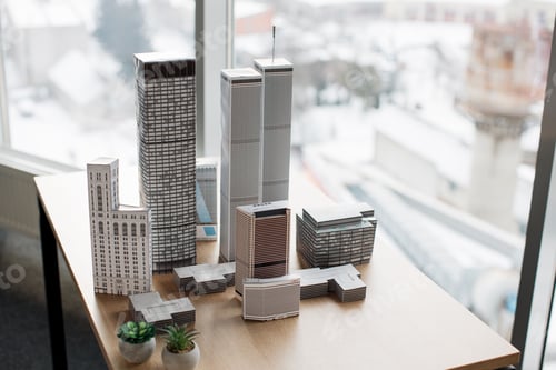 Preview: Urban architecture development project for real estate property.