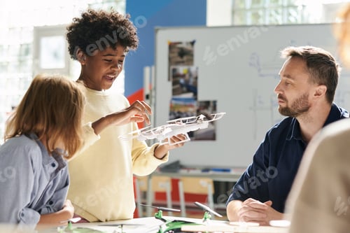 Preview: Kid Playing with Quadcopter