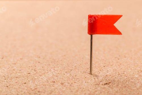 Preview: Pin board texture for background and colorful pins