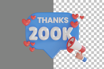 Preview: 200K 3D Icon