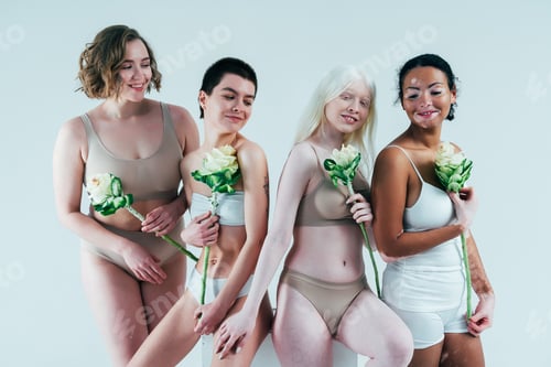 Preview: Group of multiethnic women