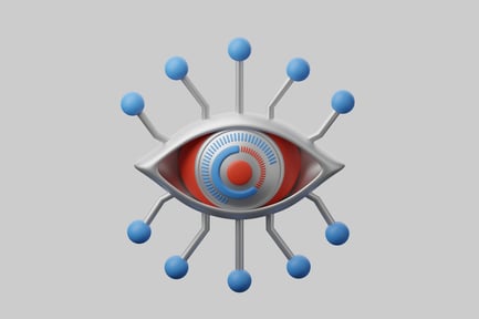 Preview: Artificial intelligence surveillance eye avatar