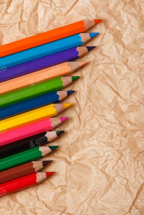 Preview: Multicolored pencils