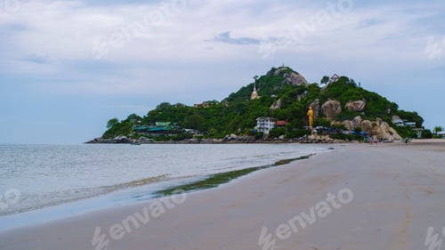 Preview: Takiab Beach Huahin Thailand, empty beach Thailand Huahin
