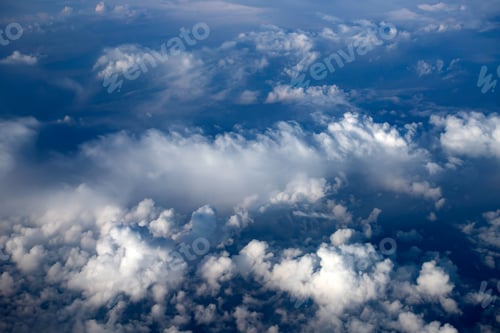 Preview: Clouds viewed from airplane