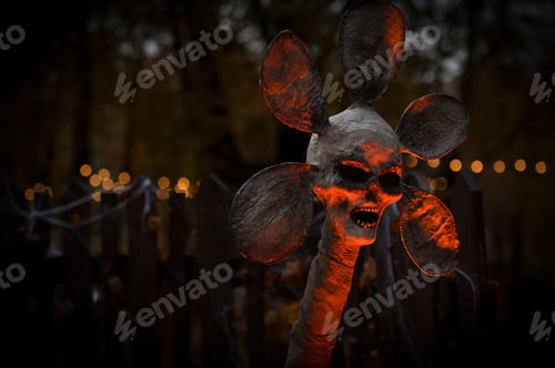 Preview: Halloween decoration, strange demon monster