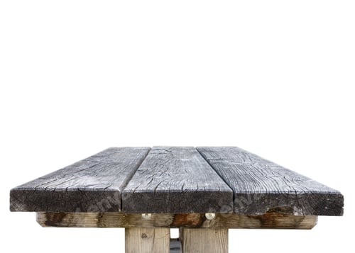 Preview: Old empty wooden table