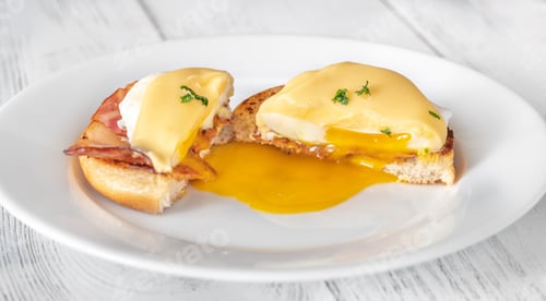 Preview: Sandwich with hollandaise sauce