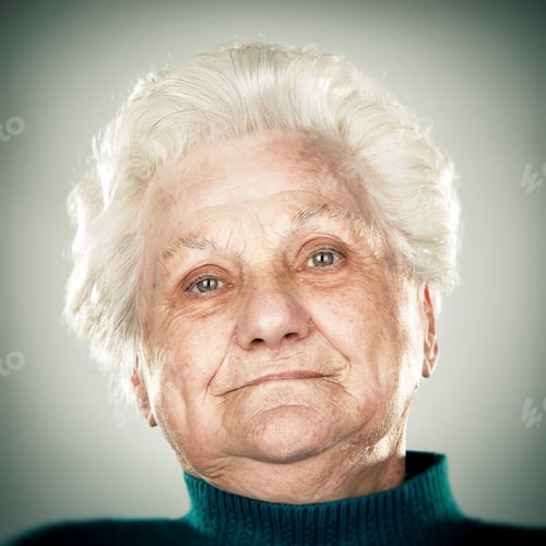 Preview: Portrait of an elderly lady