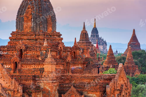 Preview: Bagan, Myanmar temples in the Archaeological Zone