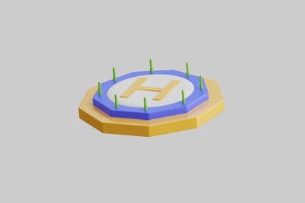 Preview: Cake slice letter h topping