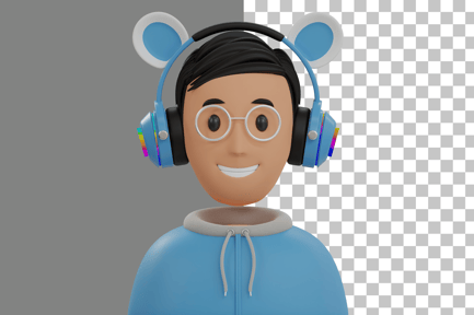 Preview: Sweater Rabbit Man 3D Icon