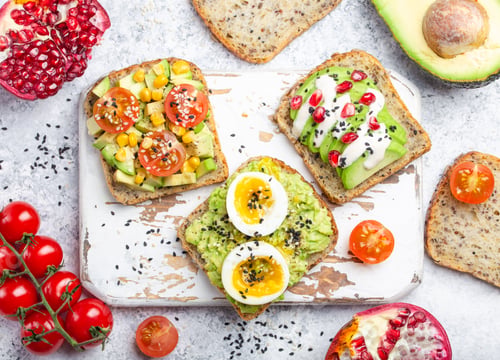Preview: Avocado healthy toasts