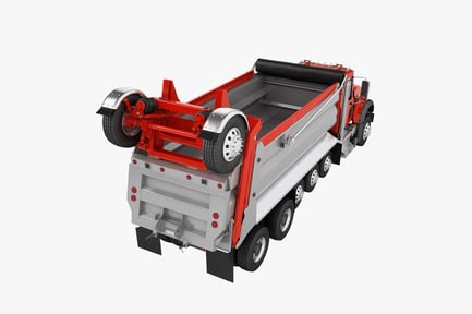 Preview: Super Dump Truck with Tandem Lift Axle