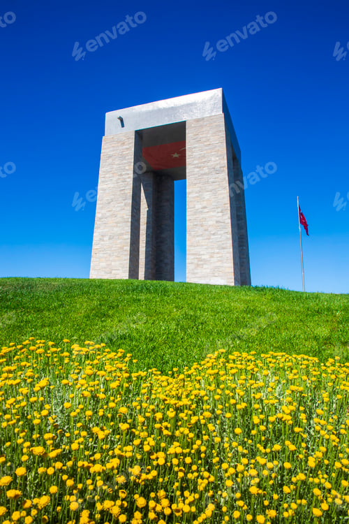 Preview: Canakkale Martyrs Memorial is a war memorial commemorating the service
