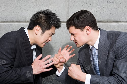 Preview: Businessmen fighting