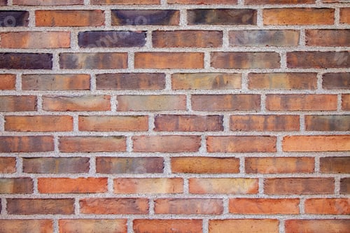 Visualização: quadro completo de fundo de parede de tijolos vazio