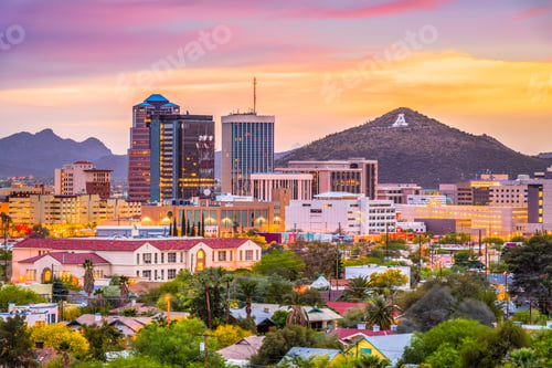 Preview: Tucson, Arizona, USA Skyline