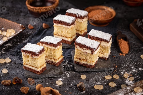 Preview: Mini cakes with cream