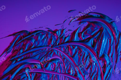 Preview: Puddle of neon paint