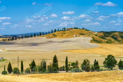 Preview: Rural landscape in Val d Orcia, Tuscany, Italy