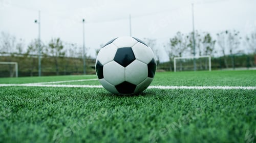 Preview: Sport Football Ball At Center Field